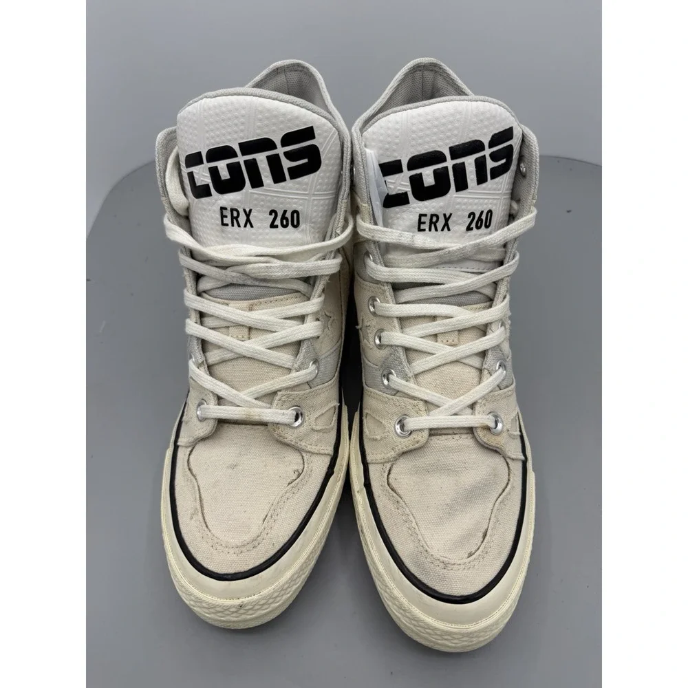 Converse Cons Taylor 70 E260 High Top 166463C Ivory White/Black Mens Size 8.5